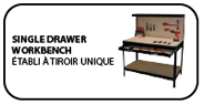 single drawer workbench